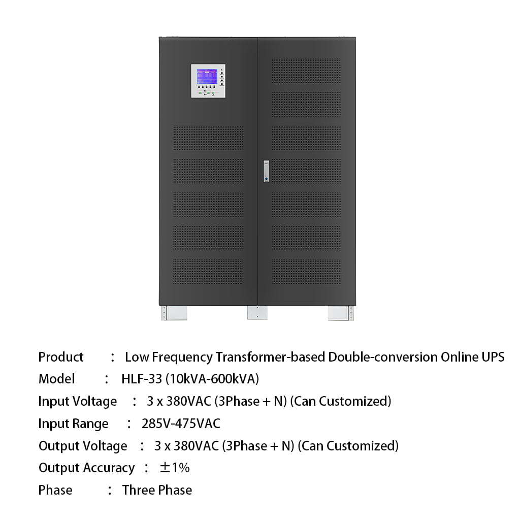 HLF-33 Three Phase Low Frequency UPS