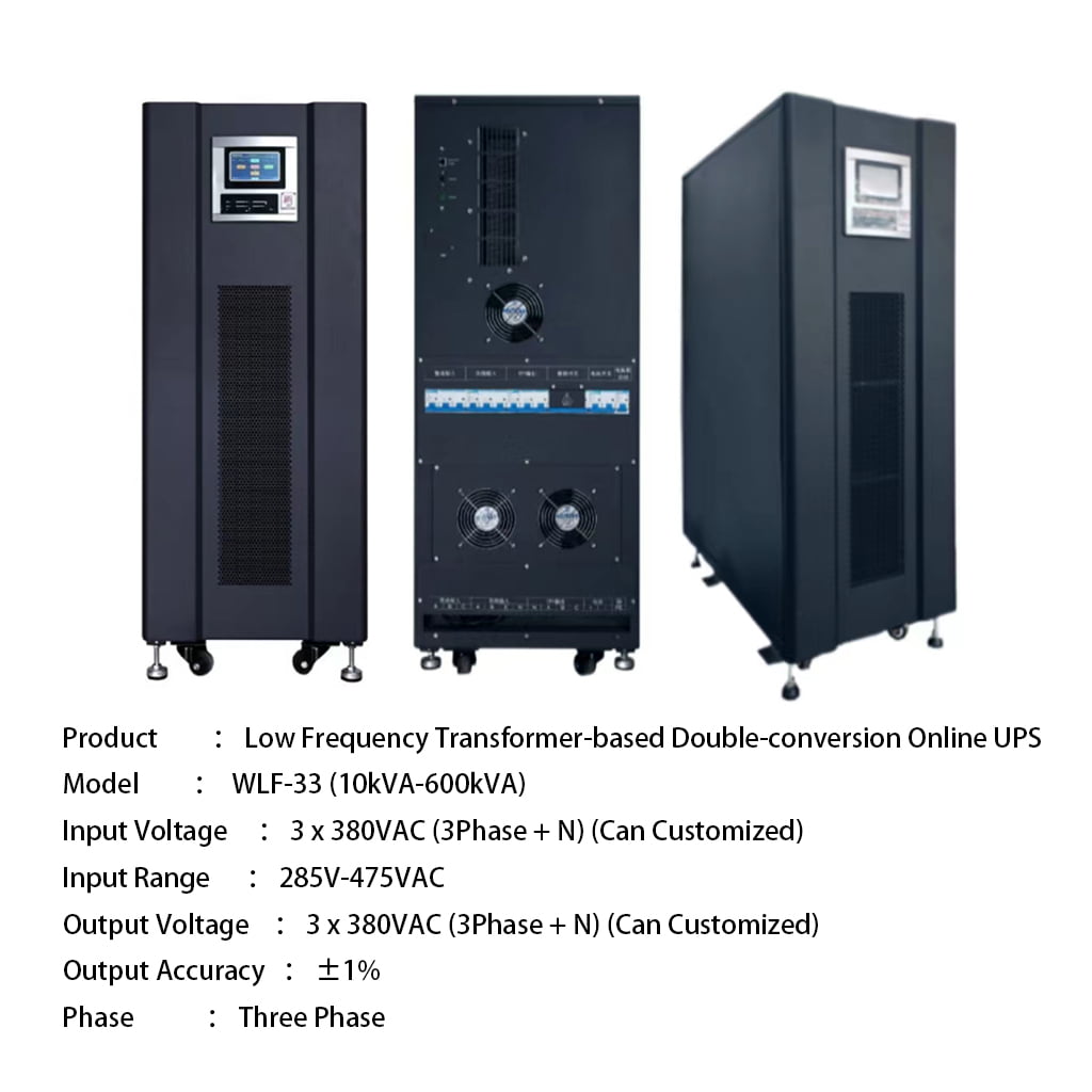 WLF-33 Three Phase Low Frequency UPS